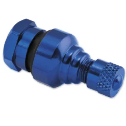 BikeMaster Blue 11.3mm Short Aluminum Valve Stem
