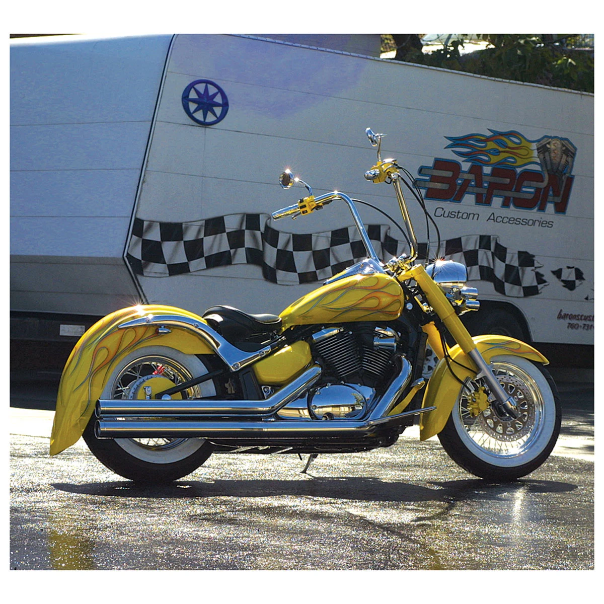 Baron Custom Accessories Axle Nut Covers - Image 3